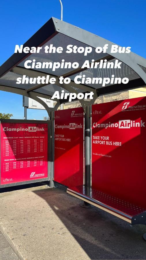 Pit Stop Ciampino Station Bed and Breakfast Εξωτερικό φωτογραφία